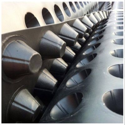 качество  Customized Drainage Board HDPE Foundation Drainage Mat 2m - 3m Width завод